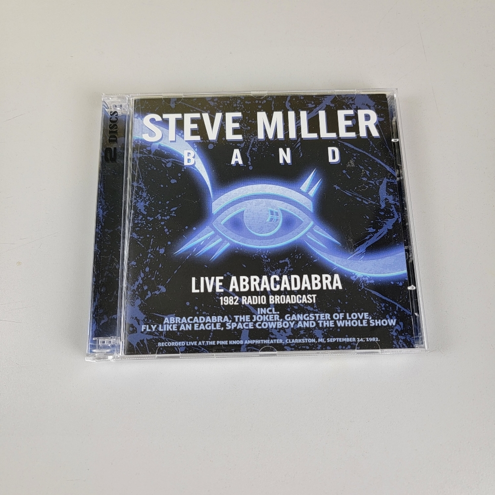 Steve Miller Band - Live Abracadabra 1982 Radio Broadcast 2 Discs CD